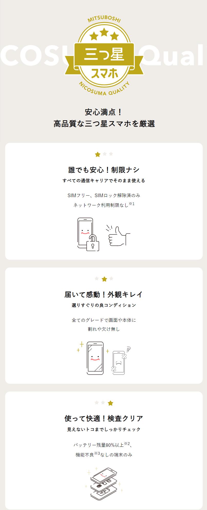 三ツ星 三ツ星