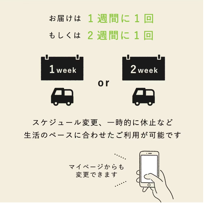 お届け